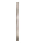 Side view of Satin Nickel Cabinet Pull Everyday Heritage, 3-3/4 Inch Center To Center, Contemporary Drawer Pull for cabinets.