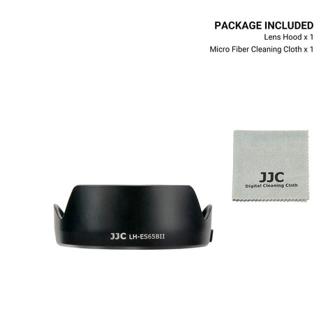 Tulip Flower Lens Hood For RF 50mm F1.8 STM On EOS R6 R5 RP Cameras Reversible Shade Replacing ES 65B with cleaning cloth