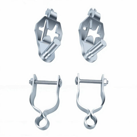 Heavy Duty Steel Door Hinges With T Post Suspension For Versatile Farm Gates, Rustproof And Easy Install With All Hardware