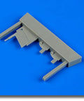 1/48 F-101A/C Voodoo Antenna Upgrade for Kitty Hawk Aircraft Kits, Unpainted Resin Parts for Assembly, QIC48624, side view