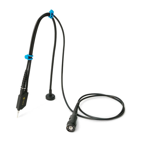 Handsfree Probe Kit With 2x SQ500 500 MHz And 4x SQ10 Probes for oscilloscope measurements, featuring flexible cable