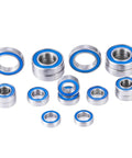 Flange Bearing Kit For 1/6 Scale RC Crawler SCX6 Wheel Hub And Axle Sealed Bearings, 16 Pieces, Metal Rubber