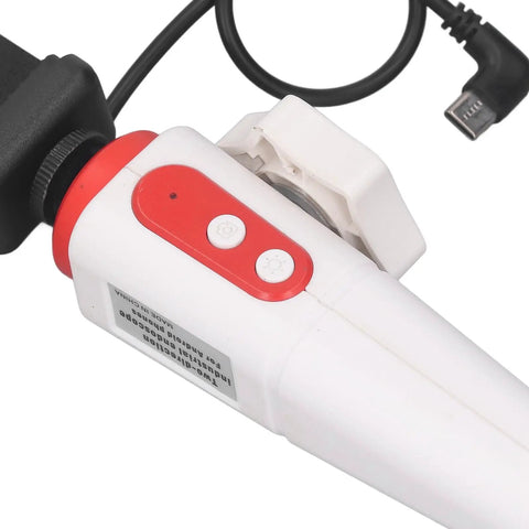 Two Way Articulating Borescope Camera With 180 Degree Dual Tilt Head And 6Mm Probe On A 3.3 Foot Snake Cable close-up of control buttons.
