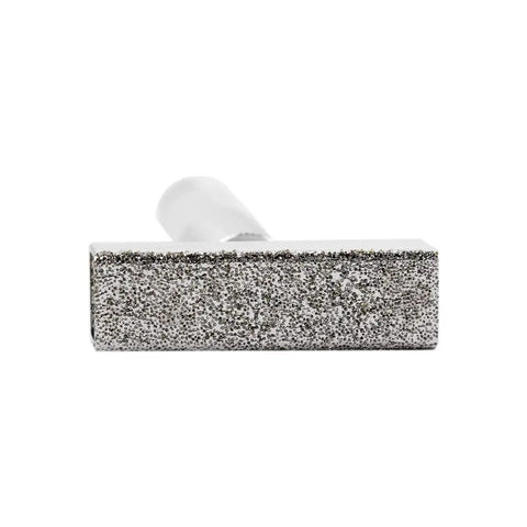 Diamond dressing tool for bench grinders, features durable diamond surface, essential for 6 Inch Bench Grinder Wheel Set Aluminum Oxide Grinding Discs 80 And 150 Grit With Diamond Dresser Tool Heavy Duty Knockout Bundle For Pedestal Grinders 3 4 Inch Thick 1 2 Inch Arbor Sharpening Blades.