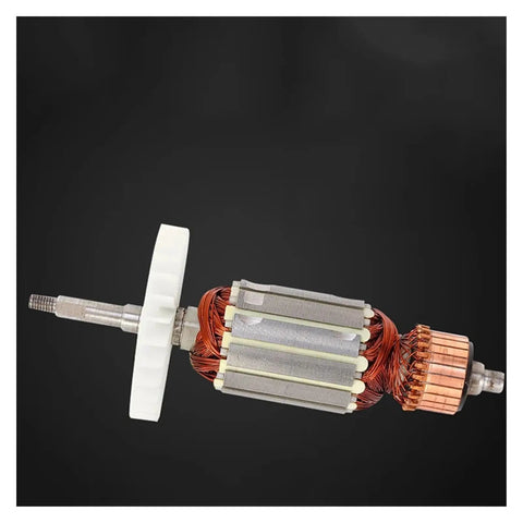 Badass Professional Grade Industrial Dust Collector Blower 1200W motor rotor with copper coils for powerful suction.