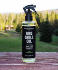 Plant Based BBQ Grill Cleaner Oil For Grates And Grills 8 Oz Vegan Safe Solvent Free Formula Cleans Grease Builds Natural Seasoning