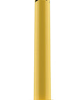 Heavy Duty Steel Safety Bollard Standing 42 Inches High By 5.5 Inches Wide In Bright Powder Coated Yellow for vehicle impact protection