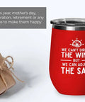 Red Edition 12oz Sailor Wine Tumbler We Can Adjust The Sail Salty Nautical Gift beside wrapped gifts