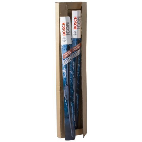 Bosch ICON beam wiper blades set of 2 (22A & 22B), driver and passenger sides