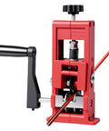Professional Manual Wire Stripping Machine With Hand Crank For Efficient Copper Recovery showing internal mechanism and hand crank.