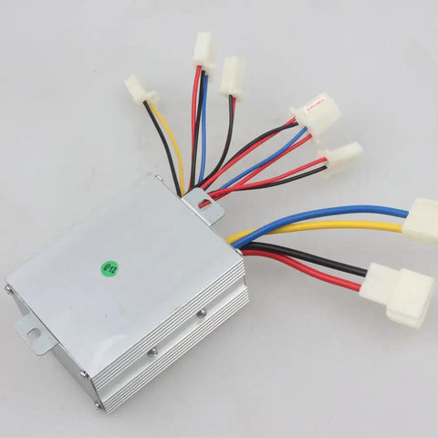 36V 500W Brushed Motor Controller For Electric Scooters EBikes Bicycles And Tricycles Durable Control Box metal housing with cables