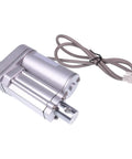 Metallic Beefy 12V 150 Lbs Electric Linear Actuator 1 Inch Stroke PA 14 1 150 with wire, ideal for DIY heavy load projects.