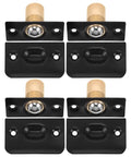 Beefy Ball Catch Set In Stainless Steel And Copper 4 Pack Adjustable With Hidden Positioning And Reliable Latch Heavy Duty Door Roller Catch