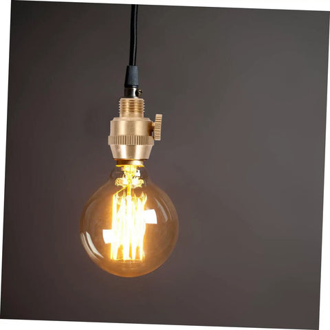 Solid Brass Cord Grip For Edison Style Pendant Lights with threaded cable locker