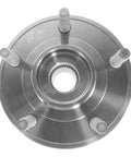 2Pc Front Wheel Bearing Hubs Assembly For Jeep Wrangler 2011-2017 And 2018 JK, showing a 5-lug bolt pattern hub