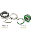 Boss Grade Upper And Lower Mechanical Seals Built Tough For Sixty And Fifty Five Millimeter Pump Systems Featuring Quick Swap Hardware and components.
