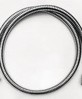 59 Inch Hand Shower Hose In Polished Chrome Solid Brass Build Double Spiral Design For Extra Strength Heavy Duty Flexible Shower Accessory Model 284 26