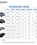 Application chart for Plug And Play Electric Fuel Pump Module Assembly Replacement For Buick Park Avenue LeSabre 1999-2003.