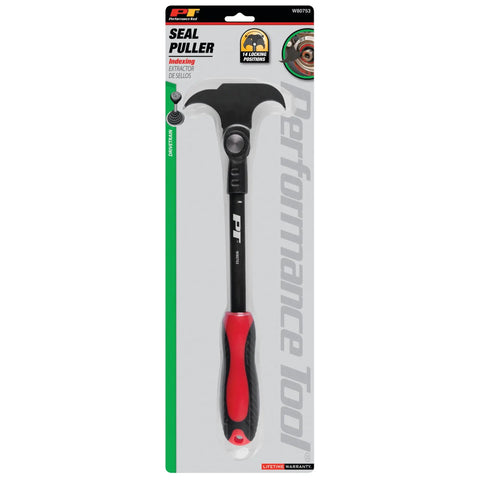 Indexing Twin Hook Oil And Grease Seal Puller With 14 Locking Positions And 195 Degree Reach in packaging