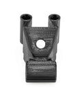 SMA Antenna Mount With Immortal-T For QAV-S FPV Drone Frame Black TPU 3D Printed Antenna Holder front view