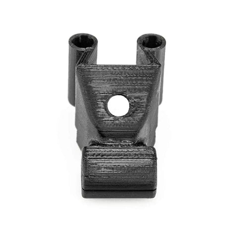 SMA Antenna Mount With Immortal-T For QAV-S FPV Drone Frame Black TPU 3D Printed Antenna Holder front view