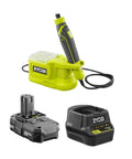 Essential Cordless Rotary Tool Battery With 18 Volt Lithium Ion Cell And 2 Amp Hours Capacity Delivers Hella Torque for precision tasks.