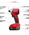 M18 Trade Compact Brushless Two Tool Combo Kit with Drill Driver and Impact Driver includes two RedLithium batteries and charger