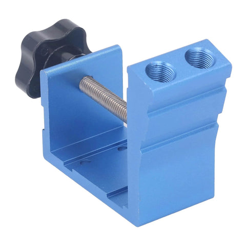 Front view of Pocket Hole Jig System Aluminum Alloy For DIY Woodworking Boss Grade Rust Resistant Durable Workhorse Drilling Tool