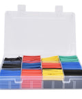 Ultimate 800 Piece Colorful Heat Shrink Tubing Kit For Electrical Maintenance And Wire Insulation With Fast Shrink Action Plus High Tensile Strength To Keep Your Wiring Safe And Secure Like A Boss Without Any Failures Or Loose Connections In Your, plastic case