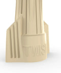 Close-up of No Sweat Twist On Wire Connectors For 22 To 8 Awg Bag Of 100 showing swept wings and hex top design.