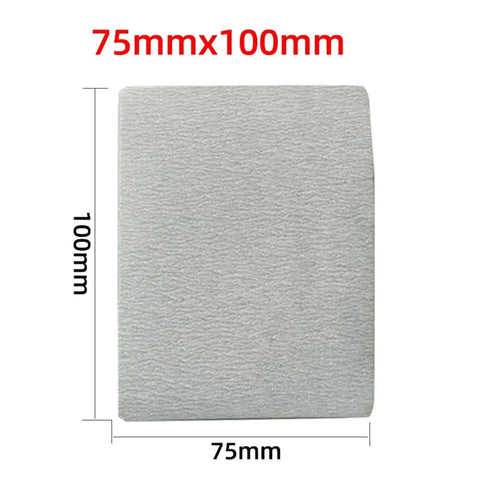 Kickass 30 Count Aluminum Oxide Grinding Pads And Sanding Discs For Heavy Duty Wood, Metal Polisher, 75mm x 100mm size.