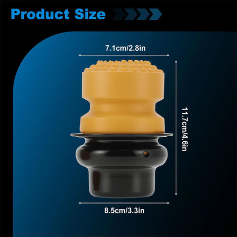 2 Pack Rear Bump Stop Kit For Honda Odyssey Models 2005-2017, Rubber Jounce Bumper Cushion Absorb Shock And Vibration Direct Mount Replacement Part Restores Smooth Suspension Drive, 7.1cm x 11.7cm