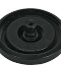Close-up of black Toilet Fill Valve Seal Replacement for 400A Fits Black Easy Install Direct Replacement Gasket in circular shape