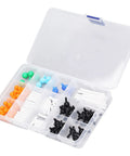 Vibrant Molecular Model Kit With 3D Educational Structures For Students And Teachers, Durable PP Material, Storage Box Included, 54 Atoms And 30 Short Bonds, 17.3 X 10 Cm, open box view