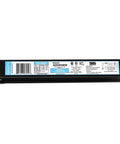 ICN-2P32-N 32W T8 Electronic Fluorescent Ballast For 2 Lamps 120 277V Black Finish with product label visible