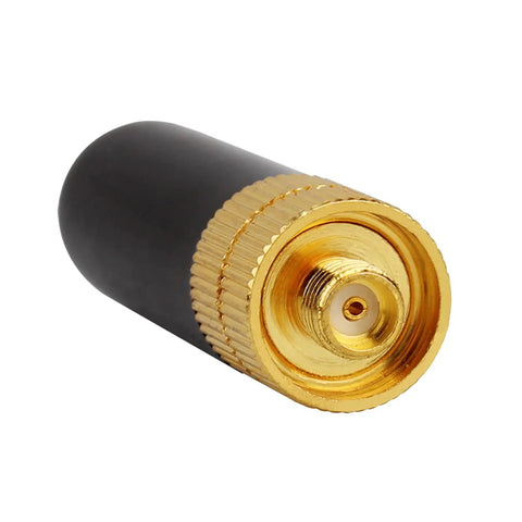 Compact Dual Band Ham Radio Short Antenna SMA Female Connector For VHF UHF Use 5 Cm Length 50 Ohm Impedance Low VSWR Under 1.5