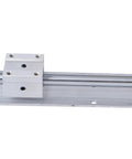 SBR 16 1500mm Linear Guide Rail Kit With Four SBR16UU Bearing Blocks Sliders For CNC Machines Industrial Grade Rails Smooth Operation High Rigidity And Precise Motion Control, single carriage on rail