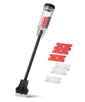 Long Reach Extension Scraper With 11 Inch Handle And Double Edged Blades For Glass Paint And Tile Removal Built Tough Razor Scraper Tool