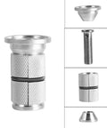 Road Bike Upgrade: Beefy 28.6mm Front Fork Compression Plug for Carbon Forks, Expansion Bolt Headset Screw, Alloy and Steel