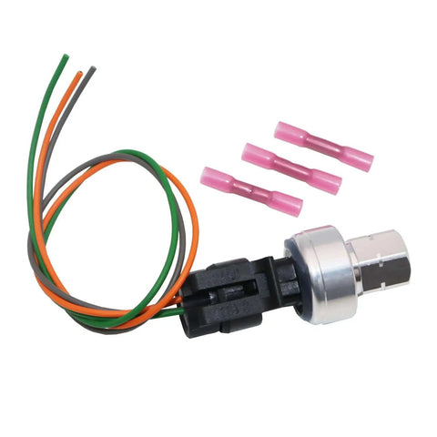 Direct Fit AC Refrigerant Pressure Switch Sensor And Connector For GM Vehicles Buick Cadillac Chevrolet GMC Pontiac Hummer Saturn