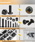 TV Mount Hardware Kit With M4 M5 M6 M8 Screws And Spacers For VESA Compatible TVs And Monitors Up To 80 Inches Organized