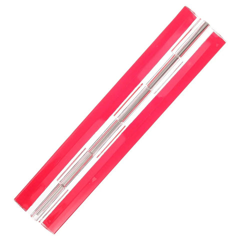 Self Adhesive Inset Cabinet Hinge Set For Tiny DIY Projects Foldable Clear Plastic Hinges with Peel And Stick Installation
