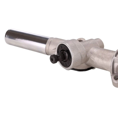 Close-up of Steering Gear Box Assembly For EZGO TXT Golf Cart Gas And Electric 36V And 48V Fits Freedom Fleet Valor 2001 And Up Includes Rack Ball Joint OEM 70964-G01 70964-G02 70695-G01