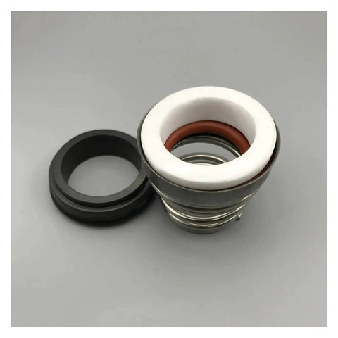 Durable Mechanical Shaft Seal Water Pump Oil Gasket With Single Coil Spring For 28mm Shaft displaying metal and rubber components.