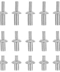 Knock Type Expansion Rivet Kit 130 Pcs M5 Aluminum Core Pop Blind Rivets Set With Round Head 7mm 9mm 11mm For Home Repairs