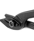 Close-up of Heavy Duty Strapping Cutter For Steel, PET, And PP Straps, showing carbon steel blade and rugged construction