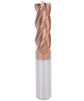 Hard Hitting Tungsten Steel 3 Flute End Mill With 16mm Shank And 16mm Cutting Diameter 100mm Total Length For CNC Machines Burr Free Finish