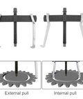 14 Inch Two Jaw Gear Puller Set With Adjustable Chrome Vanadium Steel Construction for internal and external pulling of gears.