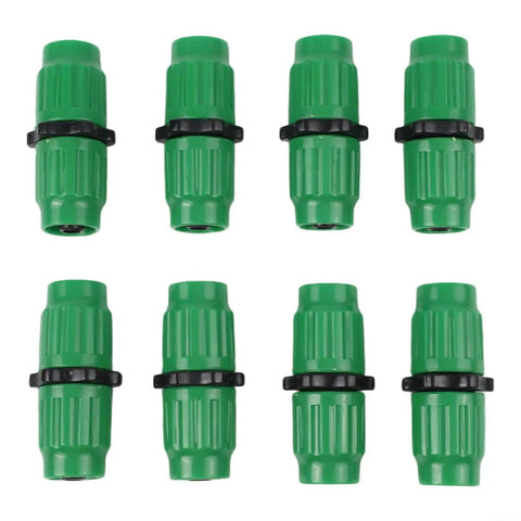 Premium Expandable Garden Hose Repair Kit With Quick Connect Mender For Leaky Pipe Fixing Strong Lasting Build For High Pressure Washing And Water Flow In Just Minutes Without Buying New Hose, green plastic connectors