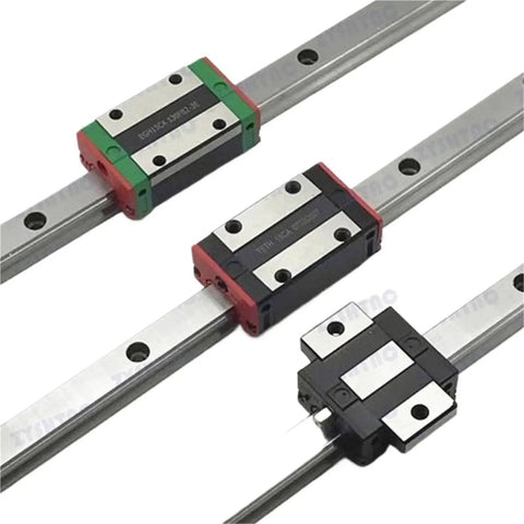 Slide Block For 35mm Linear Guide HGR35 System, HGW35CC Compatible, Red And Green Color, 1 Piece on rail